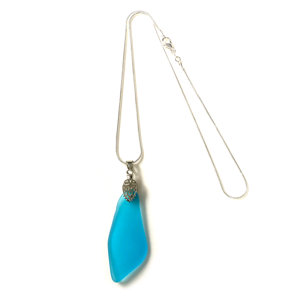 Sea Glass Pendant Necklace