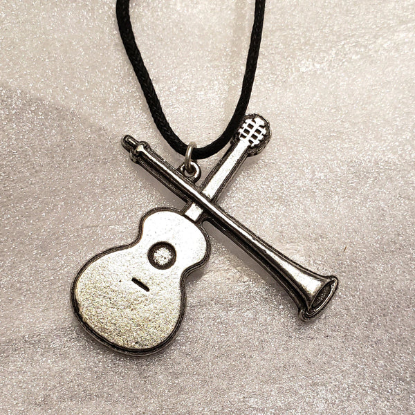 GUITAR & SHAWM PENDANT