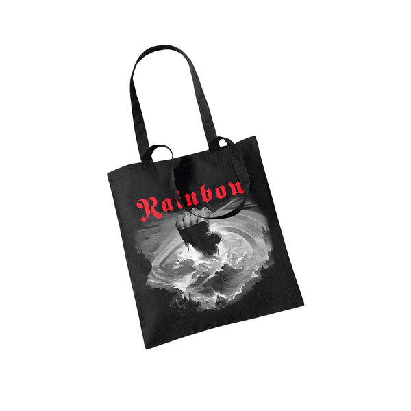 RAINBOW TOTE BAG BLACK