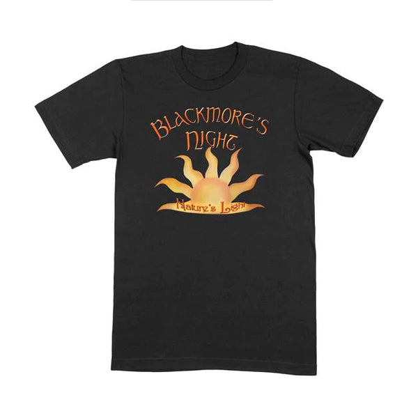 NATURE’S LIGHT BLACK T-SHIRT