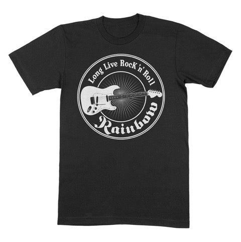 LONG LIVE R 'N' R RAINBOW T-SHIRT BLACK