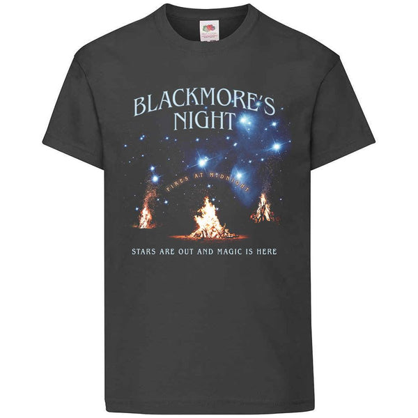Stars Are Out Black Kids T-Shirt